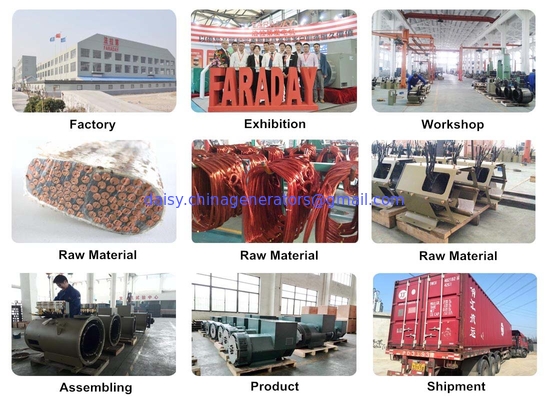 Fast Delivery Time--AC Brushless Alternator with Stock for Generator Part