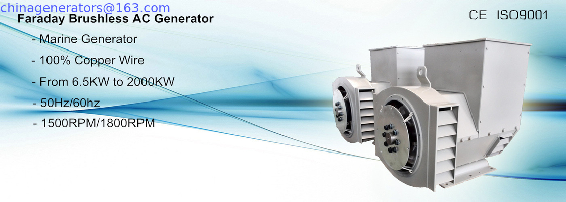 New Product-IP23 protection class Brushless Generator matching Marine diesel engine