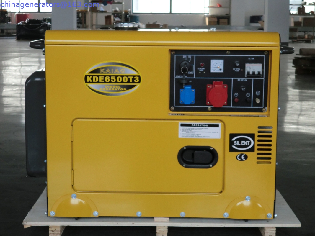 Popular small portable generator--5kw diesel engine generator set from china factory