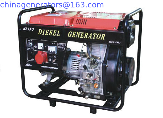 5kva air-cooled single cylinder diesel engine generators supply from china factory